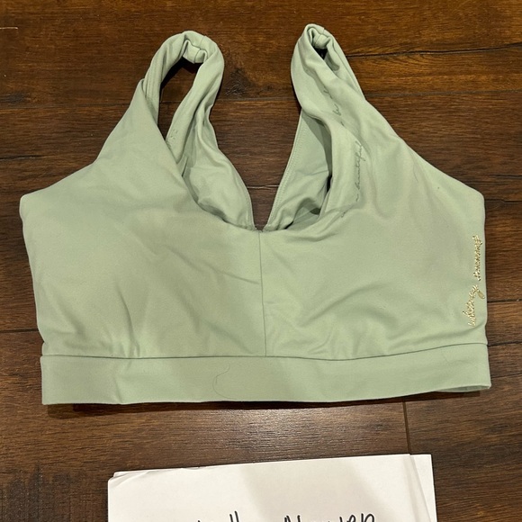 Gymshark Whitney Simmons sage green bra small - Picture 1 of 2